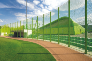 Baseballfeld mit Dugout (© Hanns Joosten, Berlin)